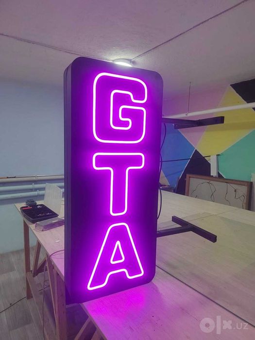 Neon game club — вывески под ключ