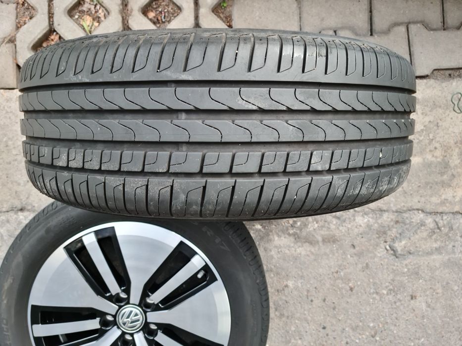 Jante bicolore Vw Passaat GTE/Touran/Caddy/Golf/Tiguan,17",Skoda,Audi