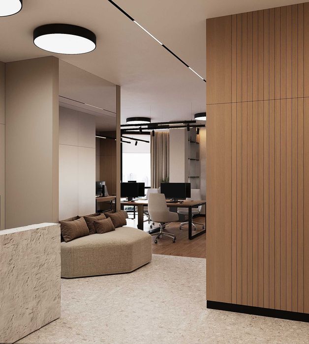 Панорамный офис 118 м² в Piramit Tower — 16 этаж, угловой (55)