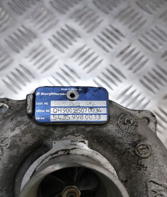 Turbina BorgWarner Turbosuflanta 1.5 dci 54359980033 Nissan Micra K12
