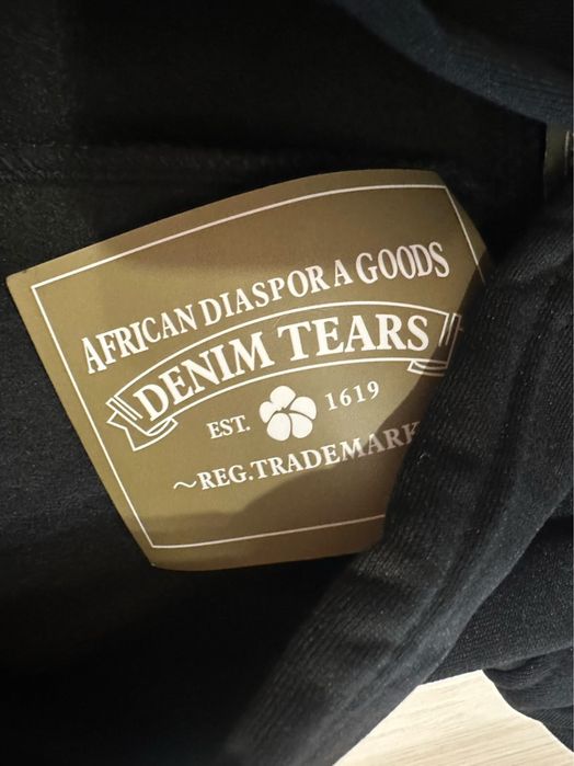 Travis Scott Denim tears hoodie Чисто Нови