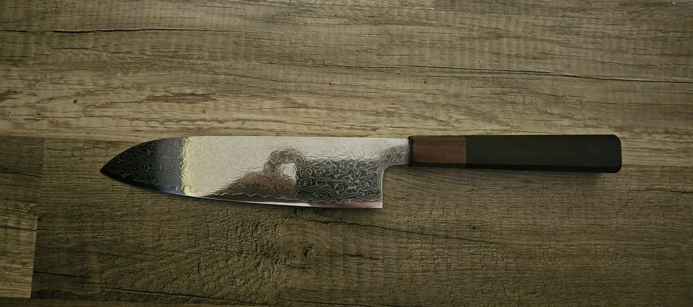 Cutit santoku otel damasc