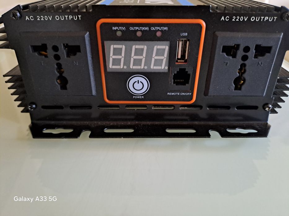 Инвертор от 12v 220v 6000w за ремонт!!!