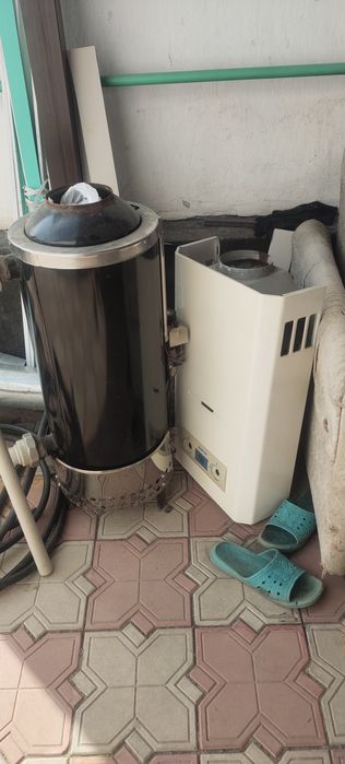 Газовая печь напольная