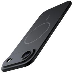 Husă magnetică subţire JETech pentru iPhone Air compatibilă MagSafe ultra subţire mat protecţie completă cameră – Negru
