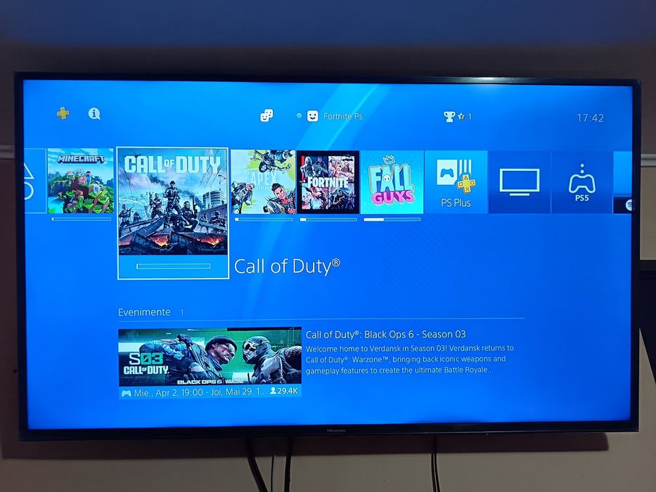 PlayStation 4/PS4 FC25/Fortnite/Roblox/GTA V/NFS/Call of Duty