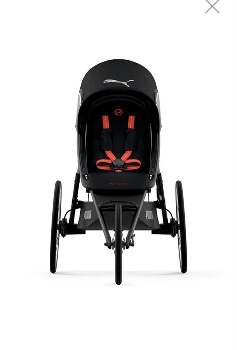 Бебешка количка за бягане (триколка Cybex AVI PUMA Black)