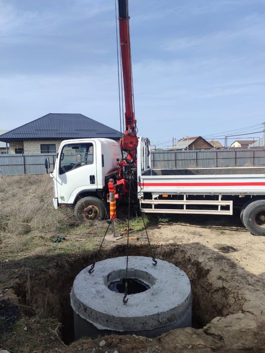 бетонные кольца септик туалет