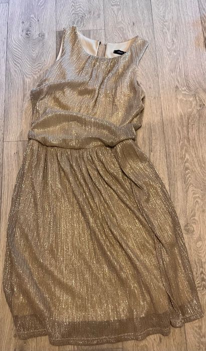 Rochie eleganta, aurie