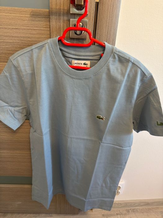 Tricou albastru, Lacoste, mărimi între S și XXL