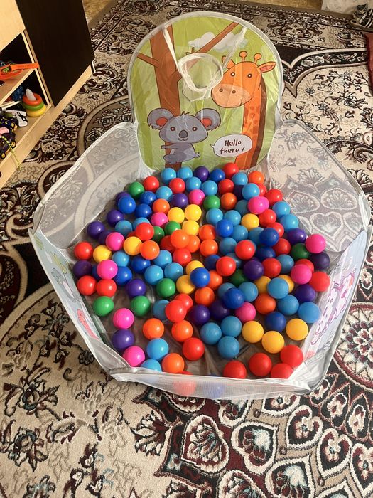 Сухой бассейн с шариками бу