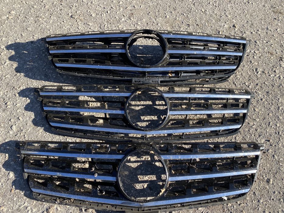 Решетка Мерцедес Мл фейслифт/Mercedes Ml facelift