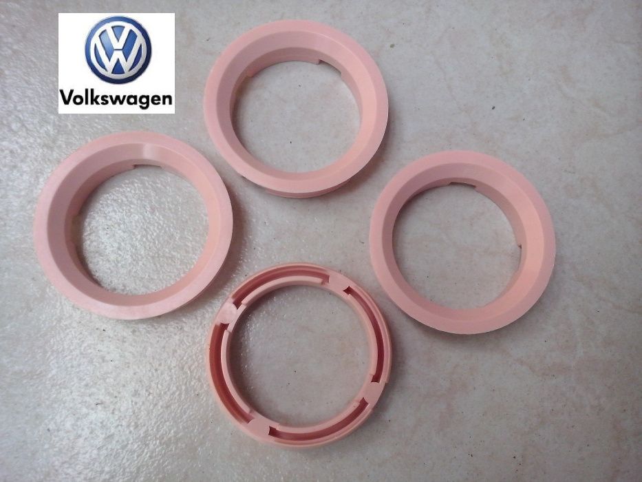 Inele de centrare 72.6 x 57.1 Volkswagen Audi Skoda Seat