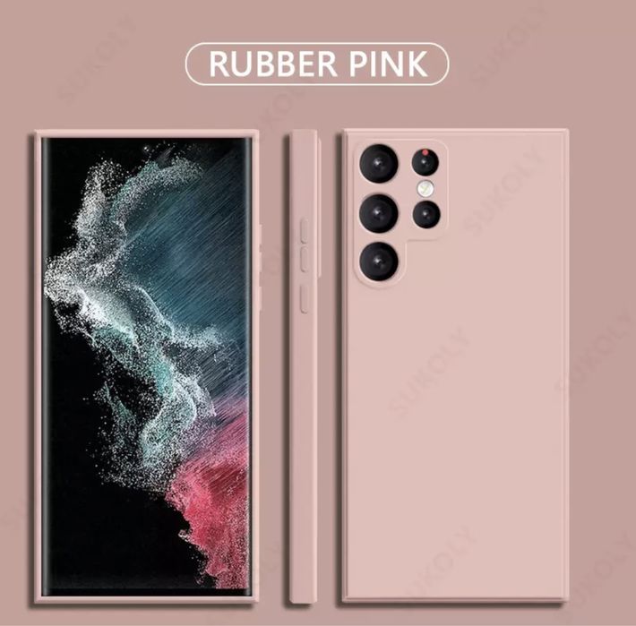 Husa Luxury Samsung S22/S23/S24/S25 Plus Ultra Soft Silicon Interior