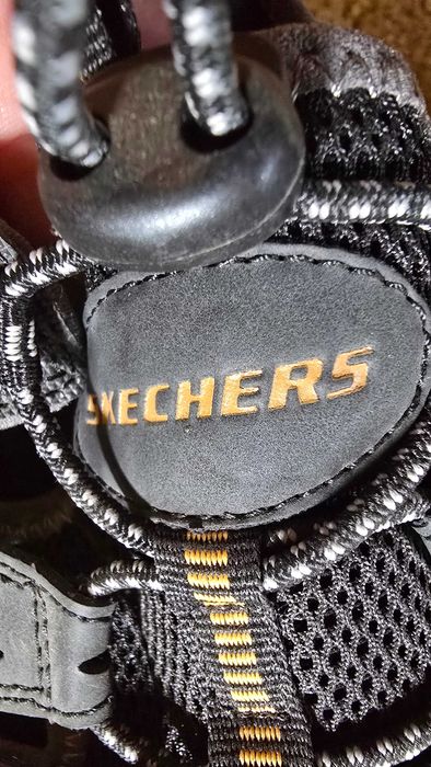 Skechers Tresmen Menard, sandale din piele pentru bărbați, gri, masura 42 EU