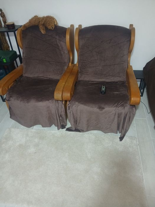 Set canapea și doua fotoli