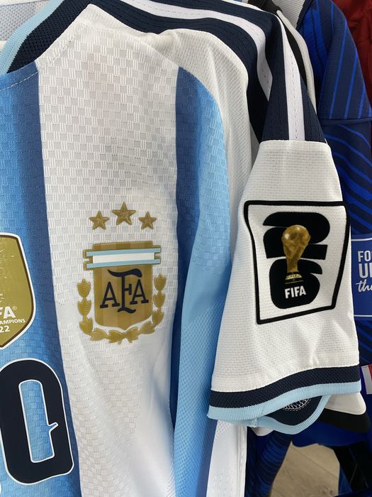 Tricou Argentina World Cup 26 home cu Messi