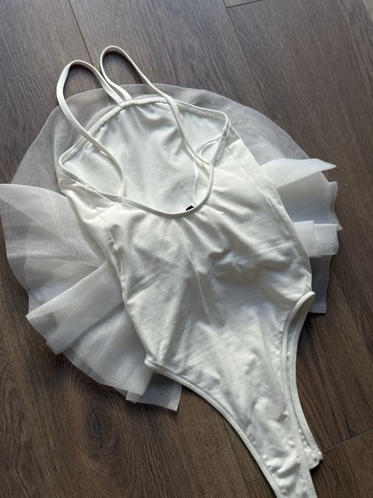 Боди Zara с тюлена панделка