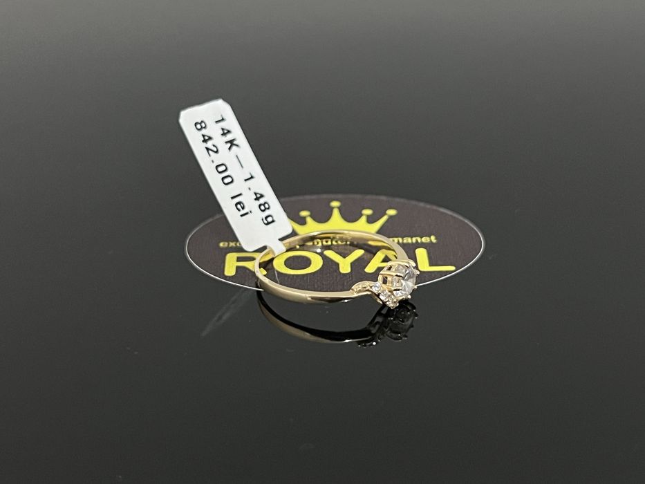 Bijuteria Royal CB : Inel dama aur nou 14k 1,48gr