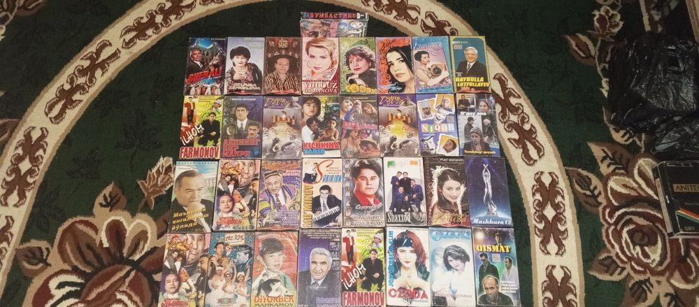 Узбекские редкие видео кассетты