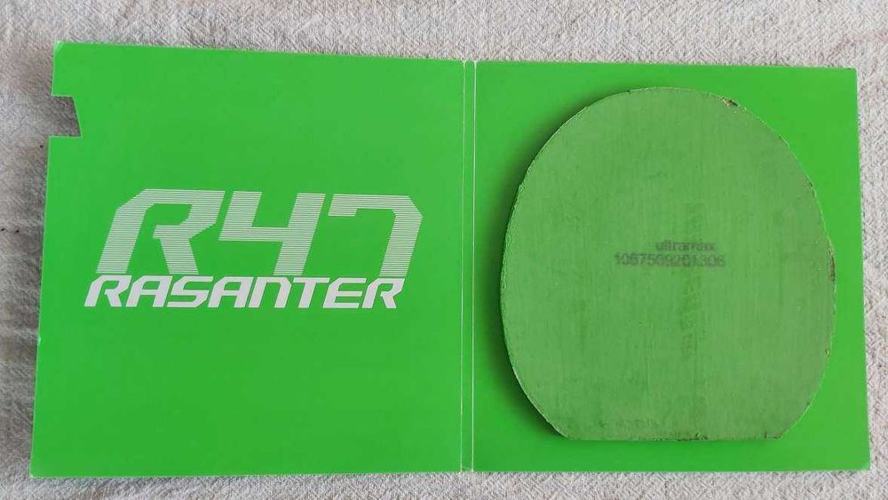 Черна гума - тенис на маса - Andro RASANTER R47