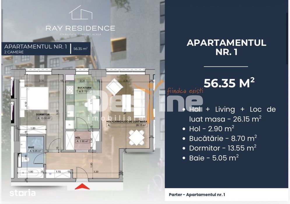 Complex Ray Residence - 2 Camere