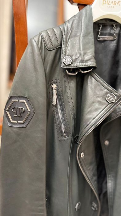 Кожаная куртка Philipp Plein
