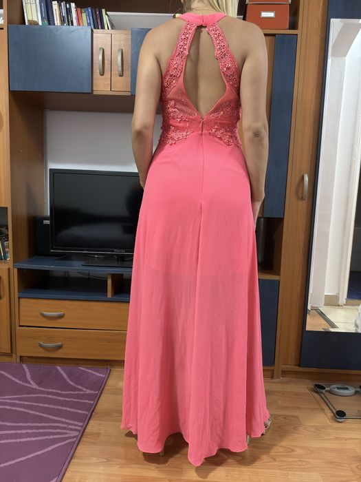 Rochie roz de seara, rochie de nunta