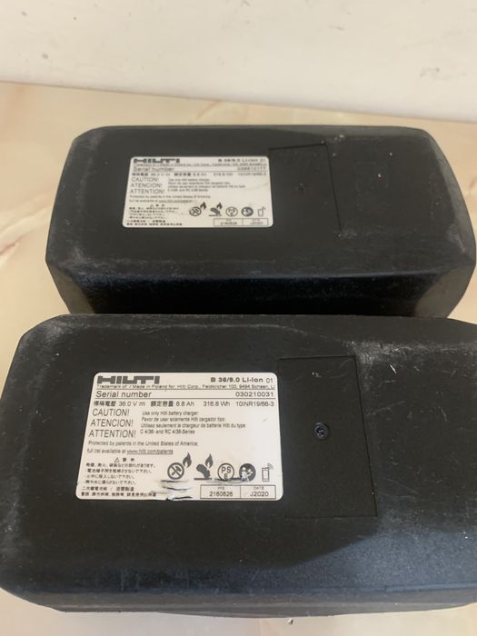 Hilti B36 9.0 amperi