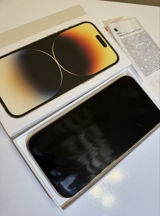 iPhone 14Pro Gold 128gb