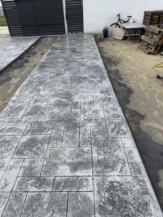 Beton amprentat!