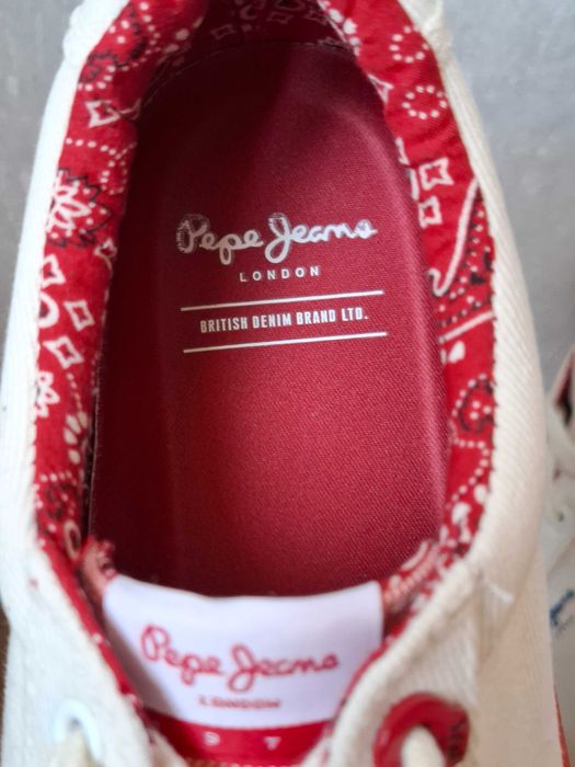 Pepe Jeans оригинални дамски платнени ниски кецове - размер 40