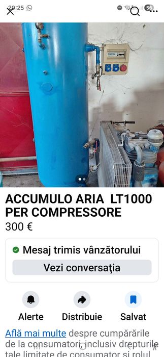 Butelie aer 500 litri