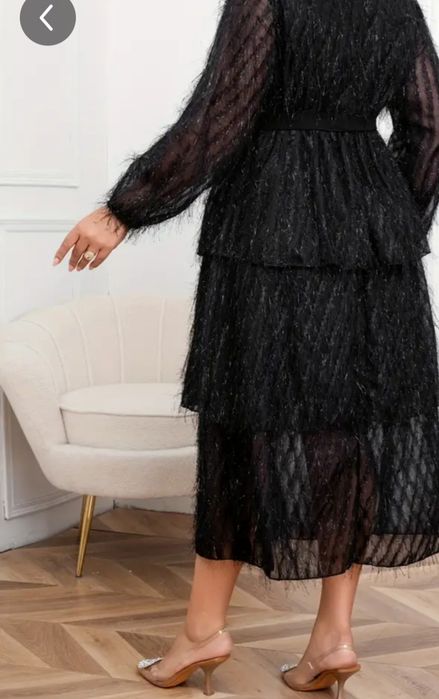 Продам платье черный 50размер