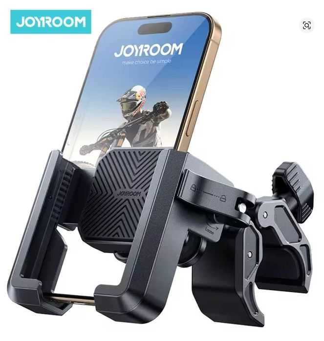 Suport telefon universal pentru motocicletă/bicicletă, antișoc, compatibil cu telefoane de 4.7"-7"