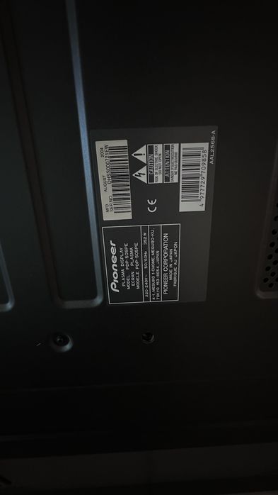 Pioneer, телевизор