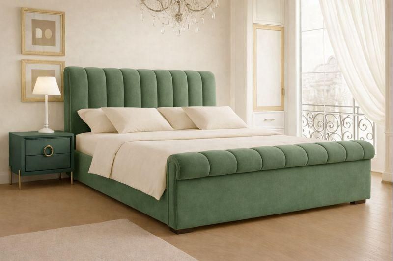 Двуспальная кровать с подъёмным механизмом