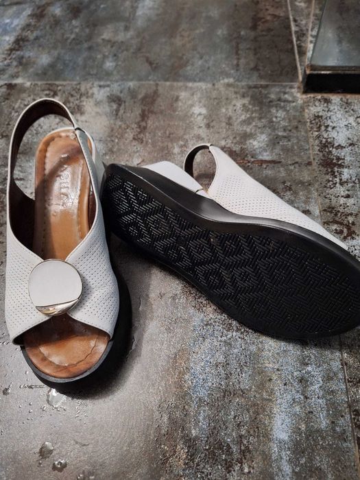 Sandale de dama piele natura