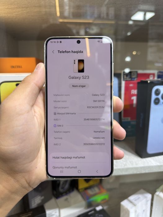 Samsung S23 8/256 gb arzoon