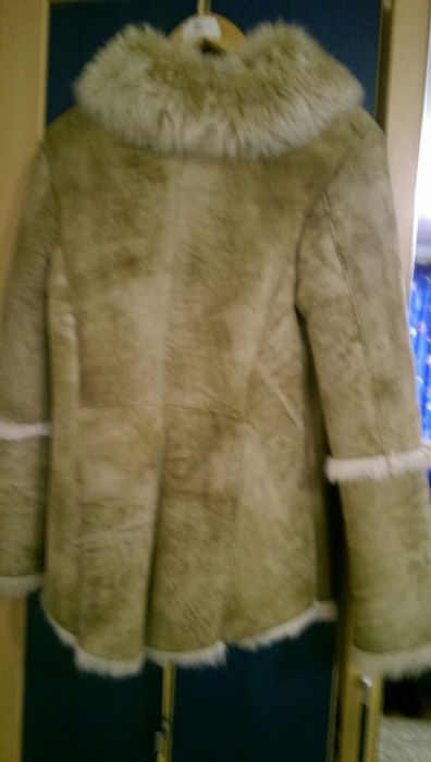 Кожух от естествена кожа испански специална порода агнета