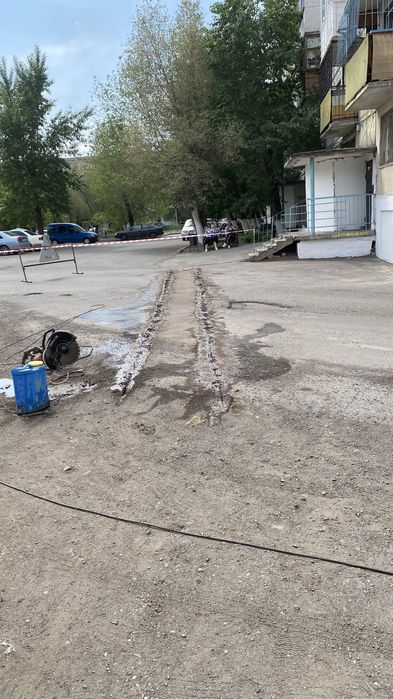 Алмазное бурения и резка битона