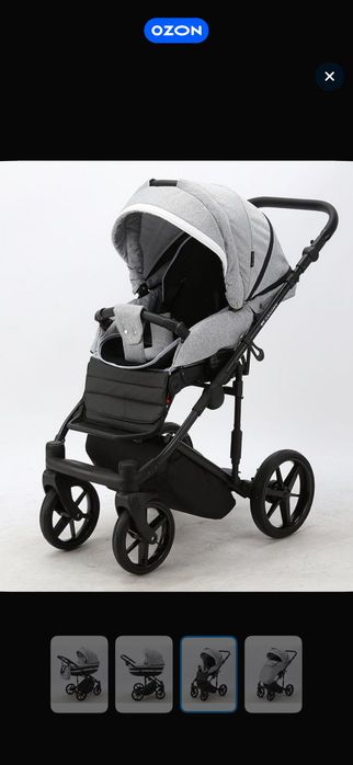 Коляска 2в1 Adamex Rimini LUX RI-32