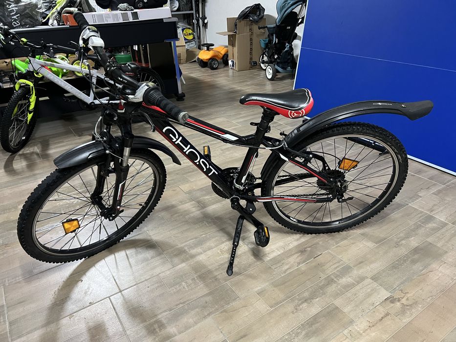 Vand bicicleta copii Ghost cadru aluminiu suspensie echipare Shimano
