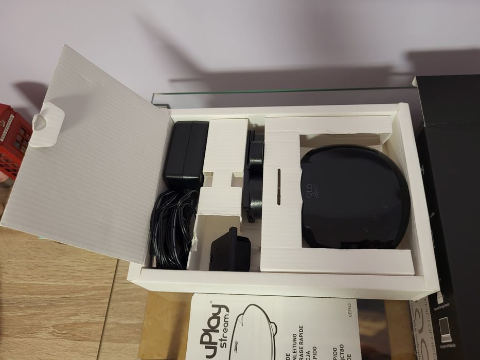 QED uPlay Hi-Fi network music streamer