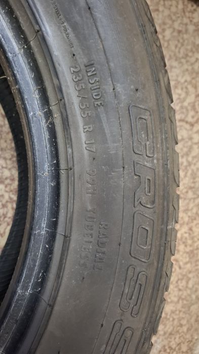 2бр летни гуми Continental cross contact 235 55 17