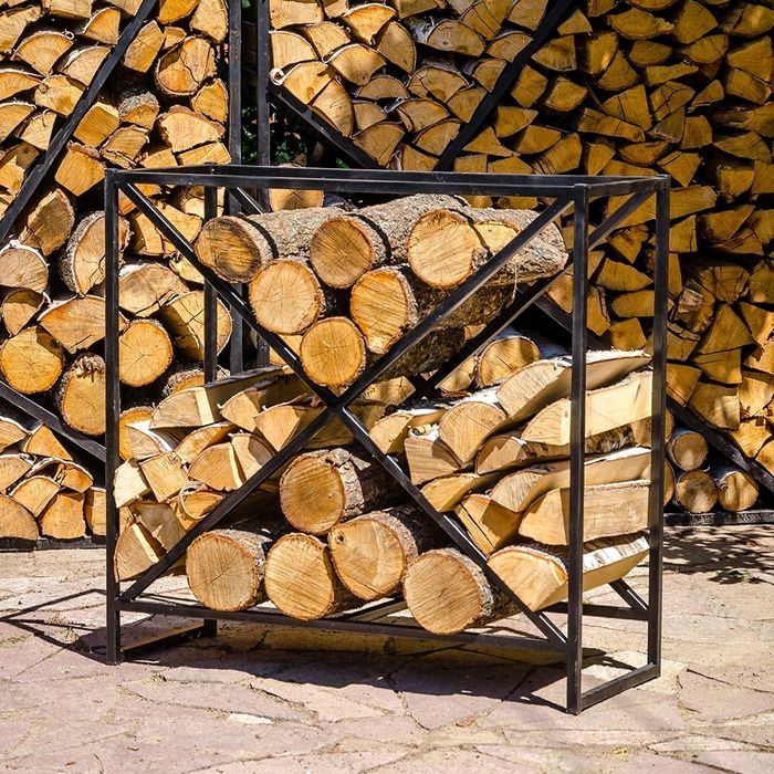 Дровница в стиле лофт