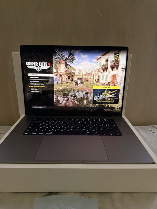 Macbook pro 16 M1 pro   32-512  gb srochno sotiladi. Ideal xolatda
