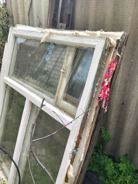 Продам деревянный окна 4 шт буу