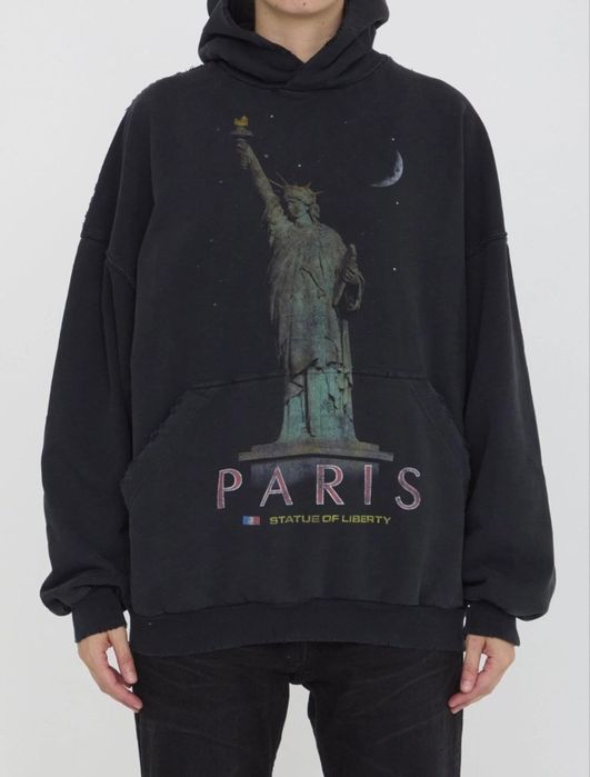 Худи Balenciaga statue of liberty