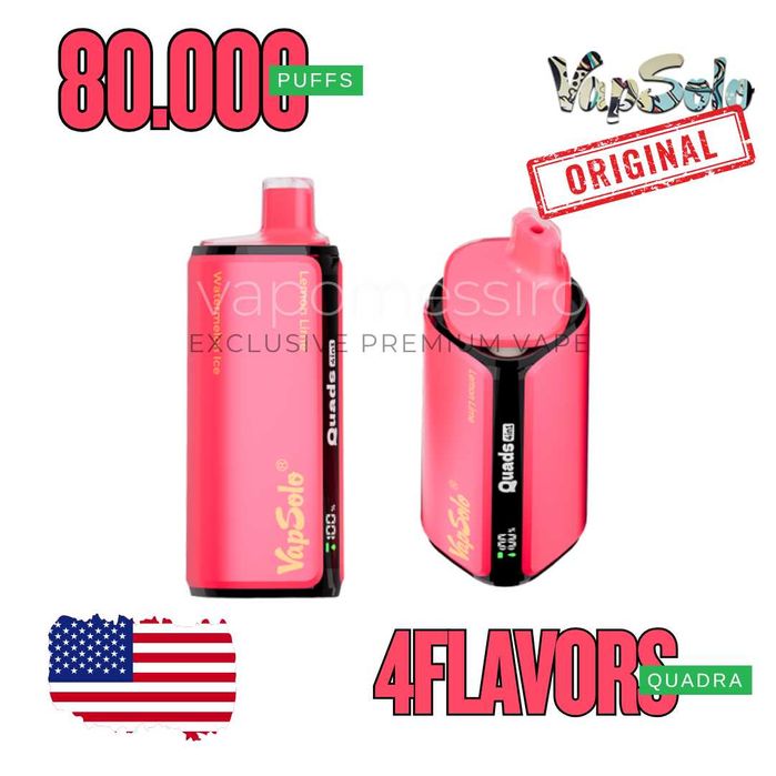 Noul Vape Vapsolo 80.000 puffuri 4in1 arome!